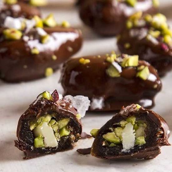 Pistachio Date Chocolate